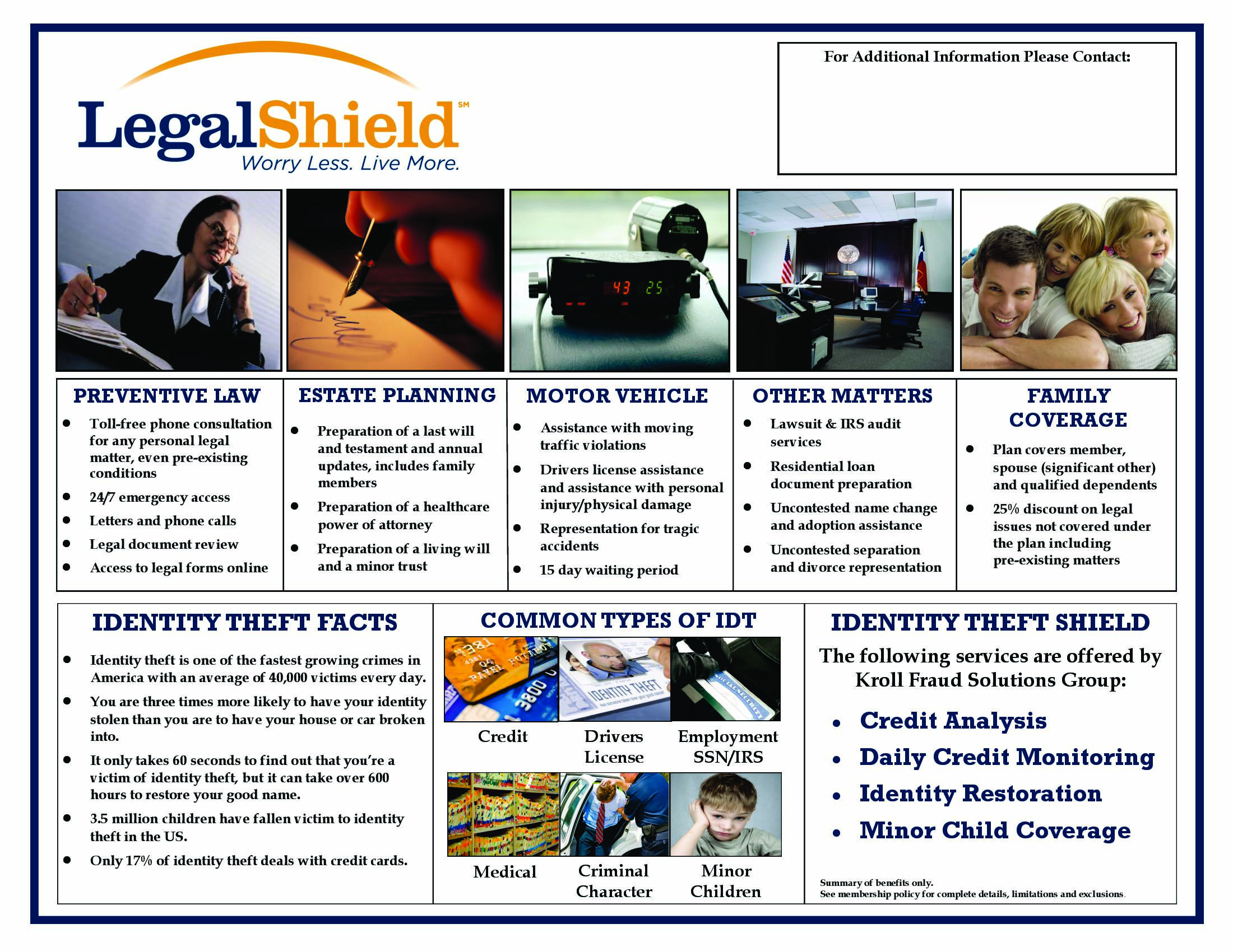 LegalShield Placemat with Supplements-0
